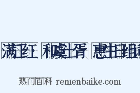 满江红·和虞土胥·惠生日组词是什么意思的图片